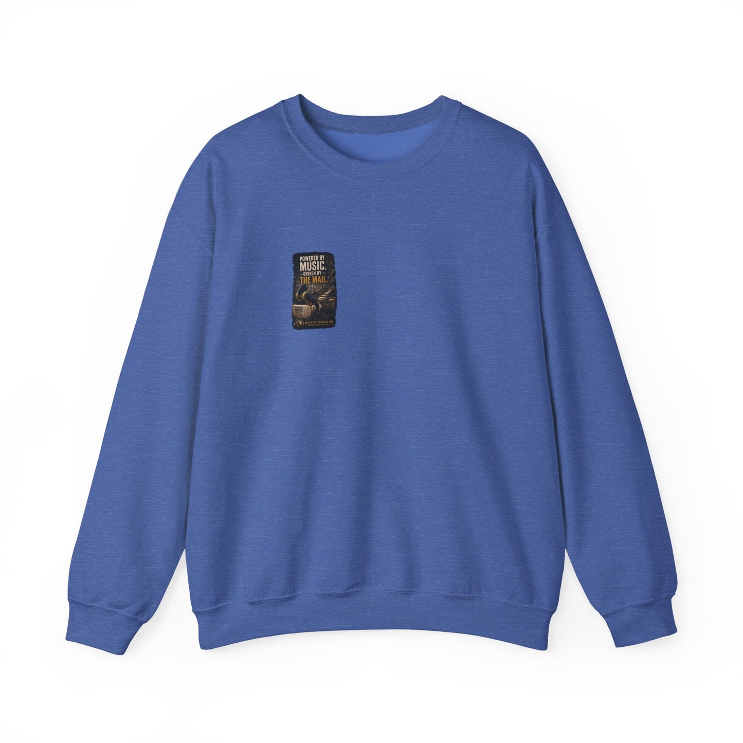 Postal Music - Powered by Music Crewneck Sweatshirt - Colorways B