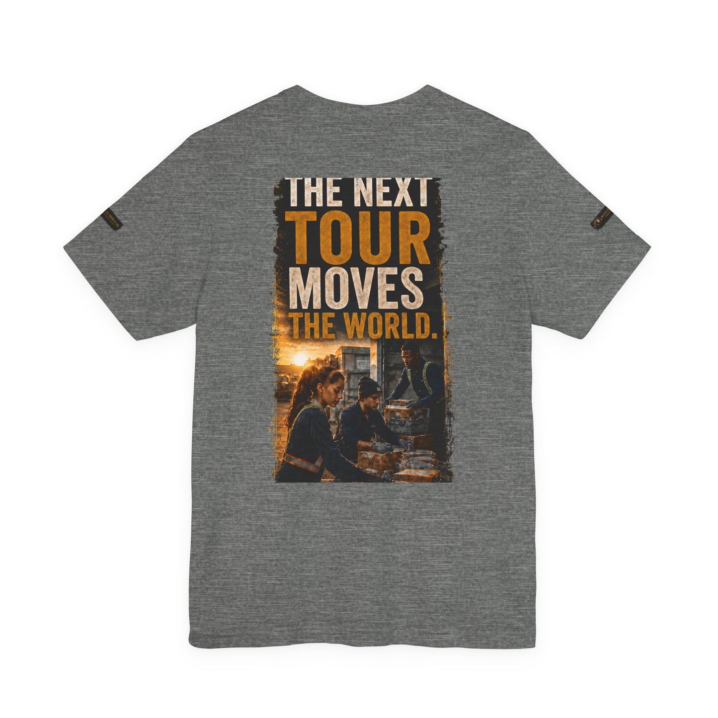 Postal Music — The Next Tour Premium Unisex T-Shirt — Color Group 2 of 11