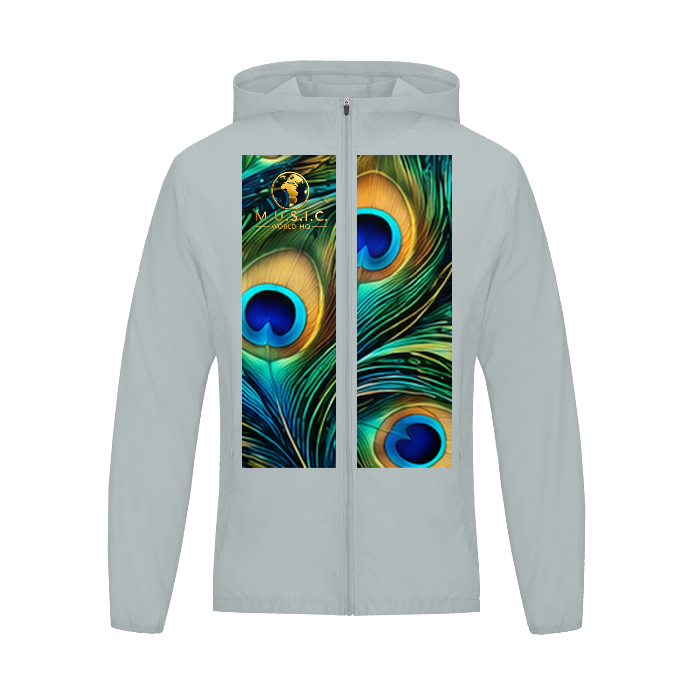Wild By Design - Peacock Royal Soft Hooded Sports Jacket