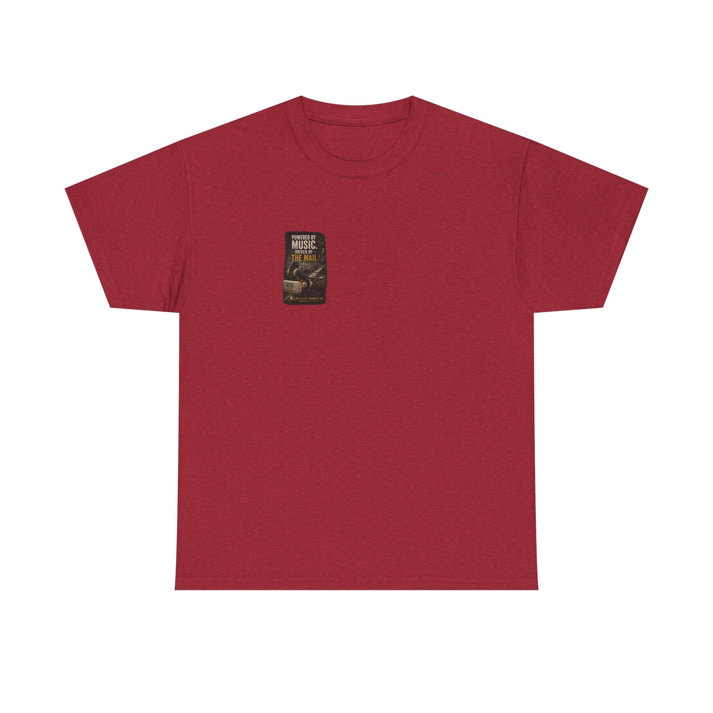 Postal Music - Powered by Music Premium T-Shirt - Colorways A