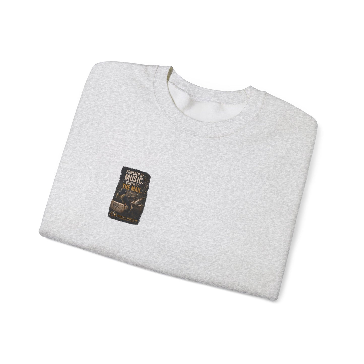 Postal Music - Powered by Music Crewneck Sweatshirt - Colorways A