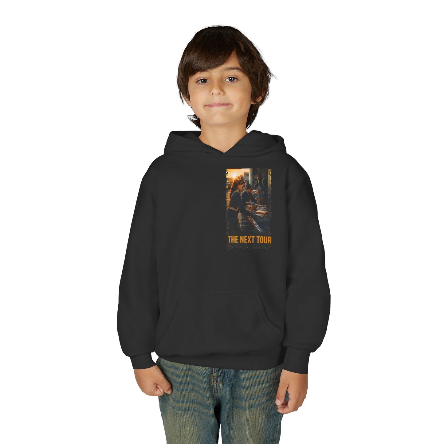 Postal Music — The Next Tour Youth Hoodie