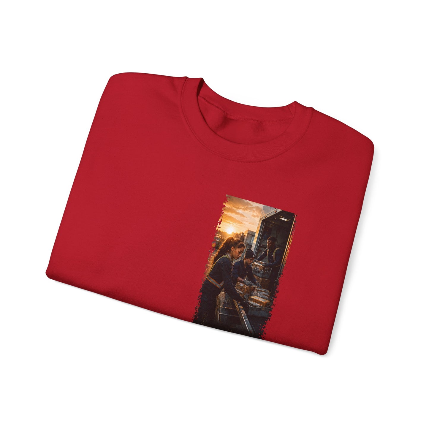 Postal Music — The Next Tour Core Crewneck Sweatshirt — Color Group 1 of 3