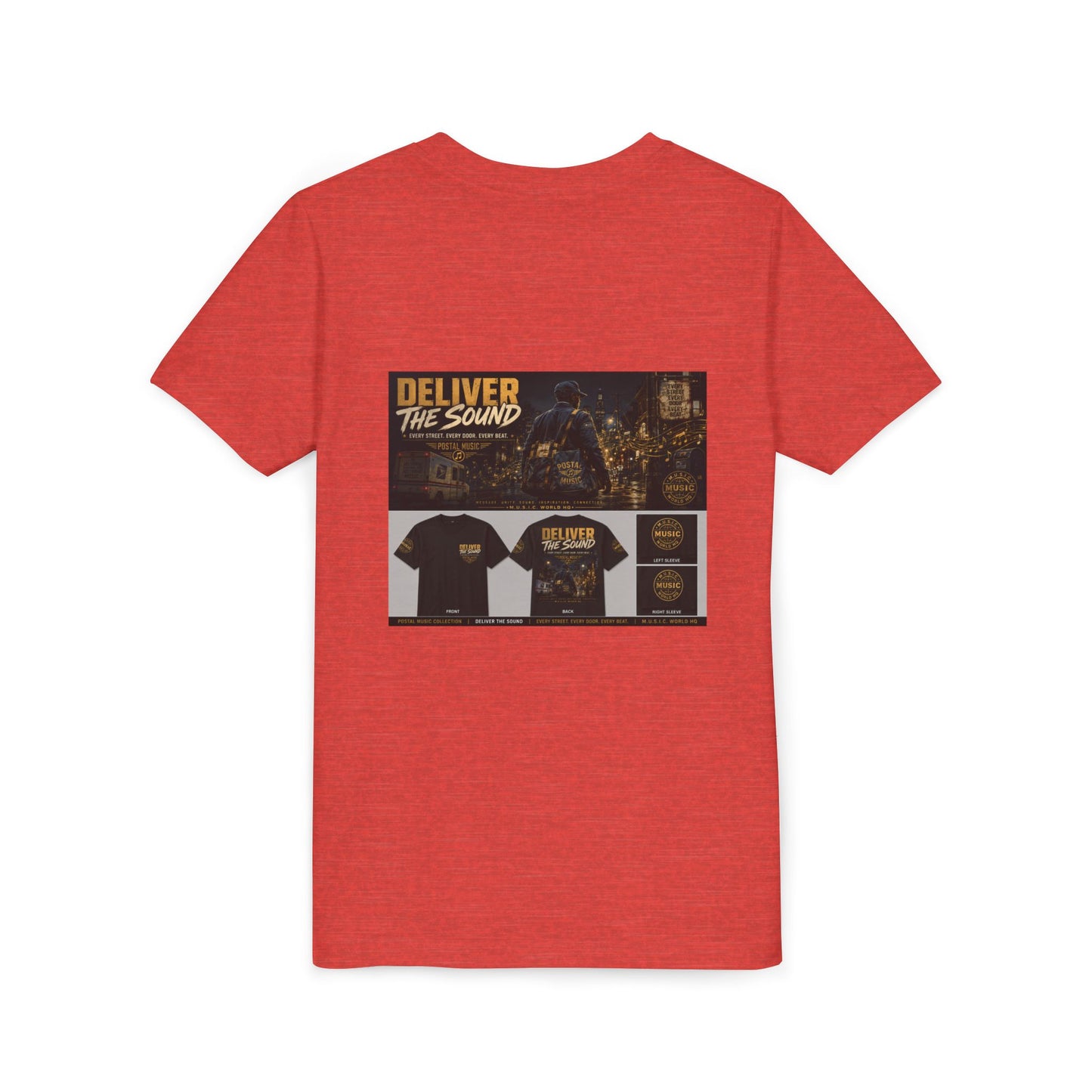 Postal Music — Deliver the Sound — Youth T-Shirt