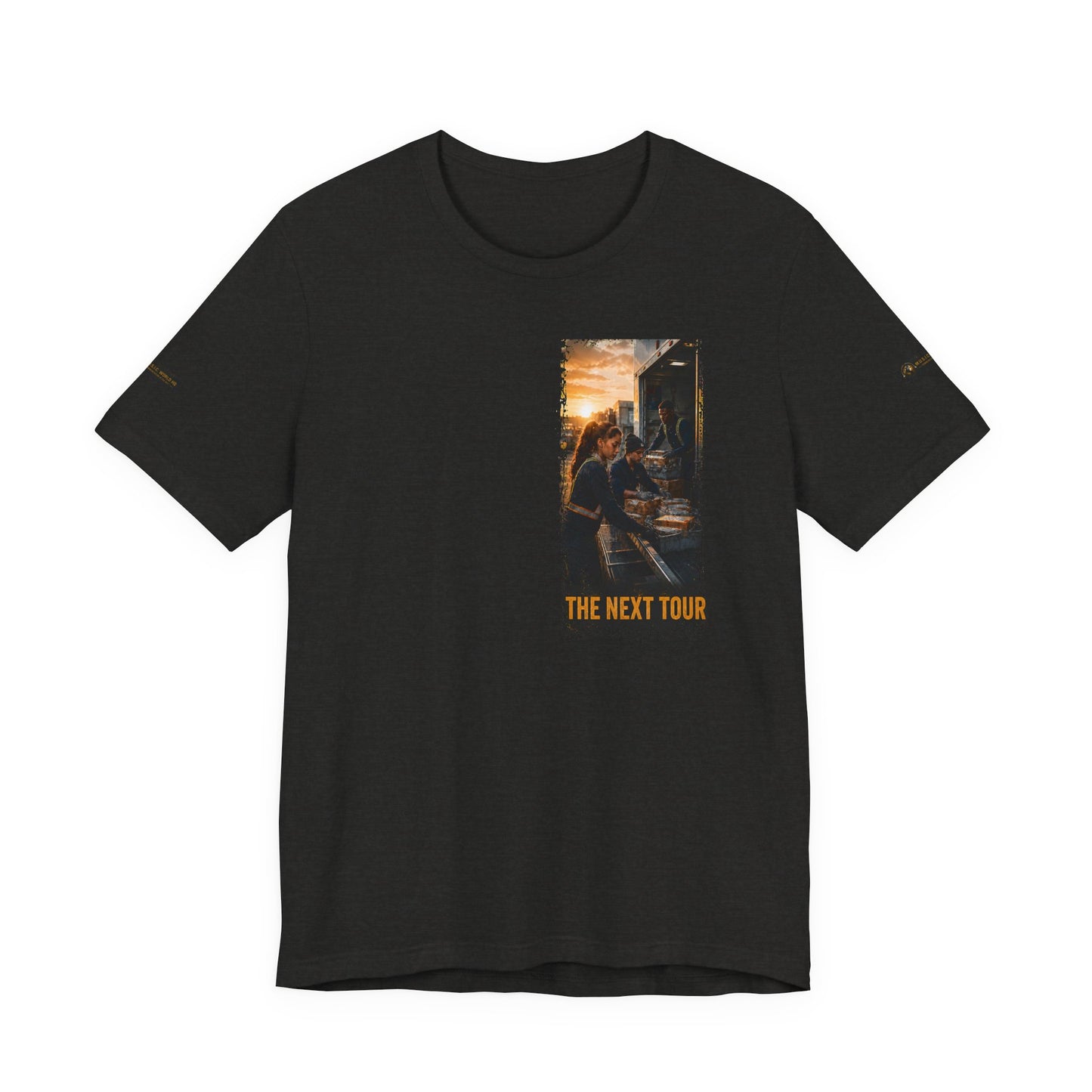 Postal Music - The Next Tour Premium Unisex T-Shirt - Color Group 1 of 11