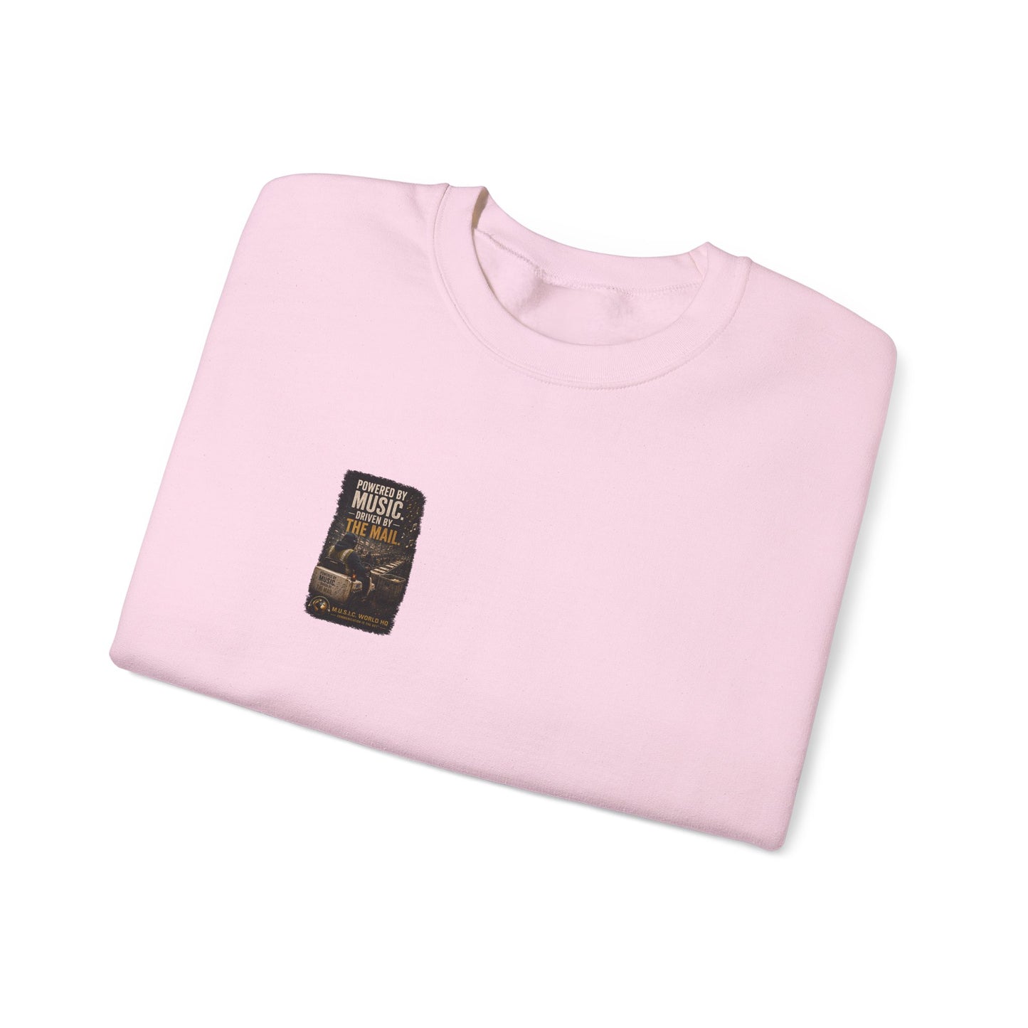 Postal Music - Powered by Music Crewneck Sweatshirt - Colorways B