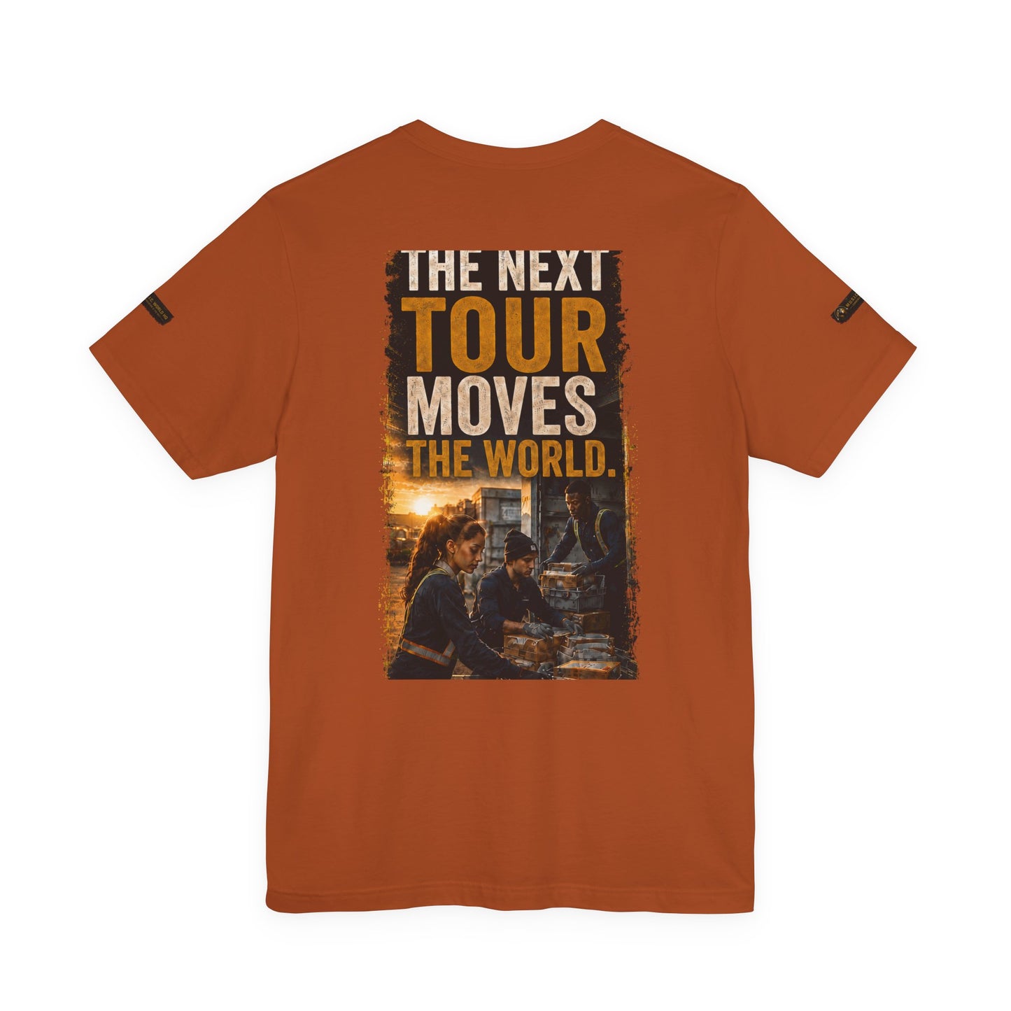 Postal Music - The Next Tour Premium Unisex T-Shirt - Color Group 1 of 11