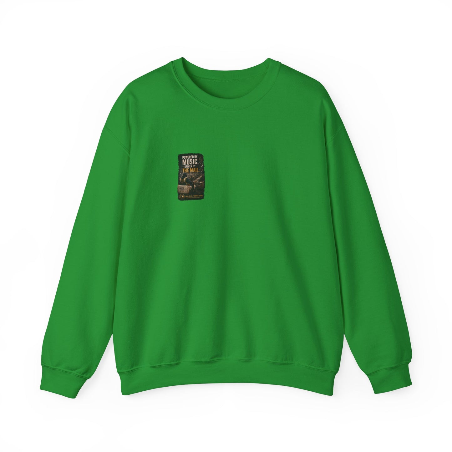 Postal Music - Powered by Music Crewneck Sweatshirt - Colorways B