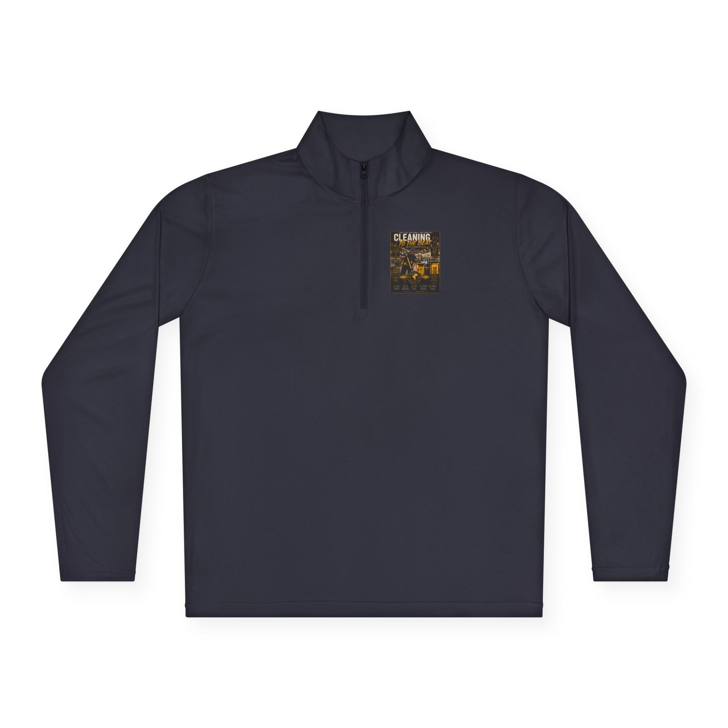 Cleaning to the Beat — Quarter-Zip Pullover
