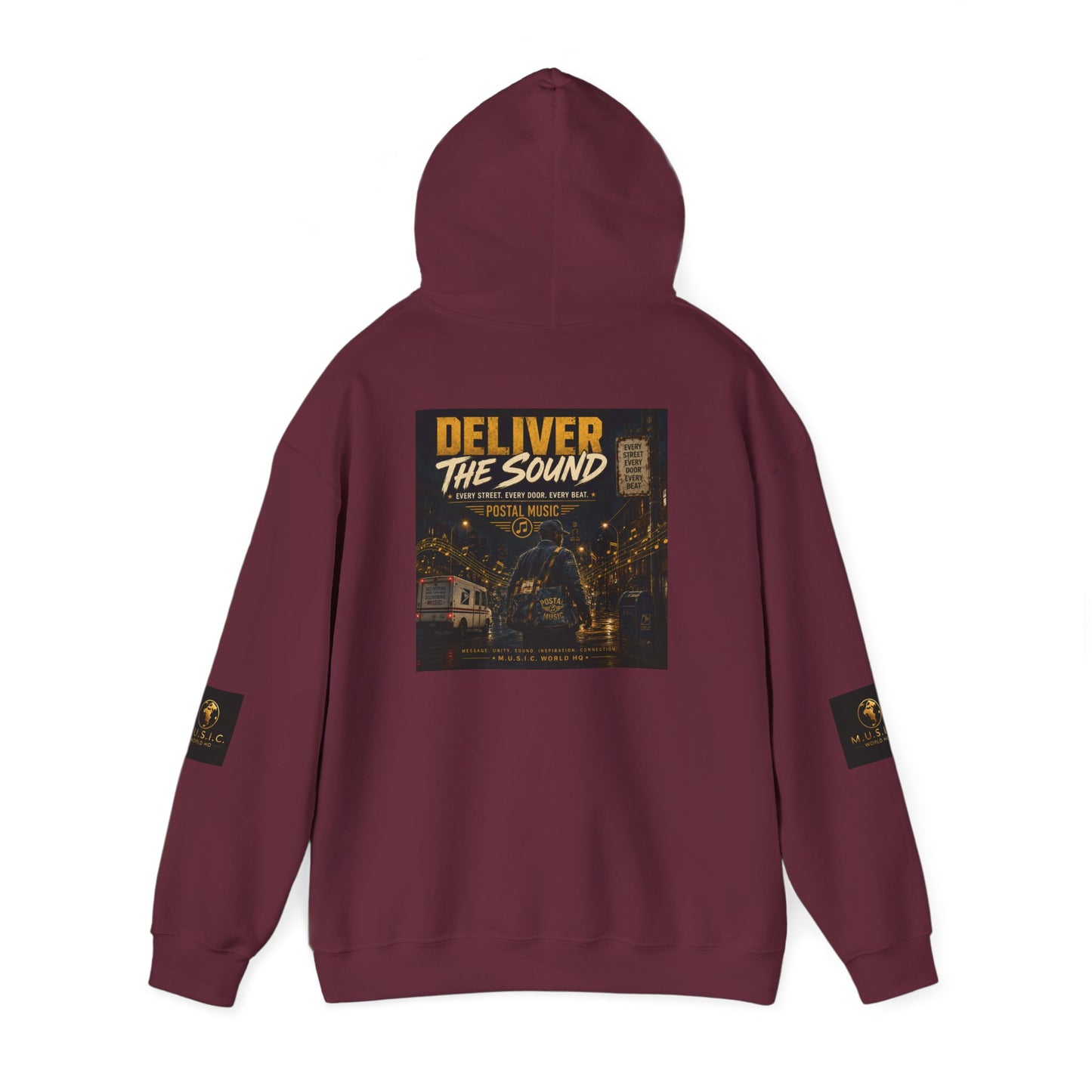 Postal Music — Deliver the Sound — Core Pullover Hoodie