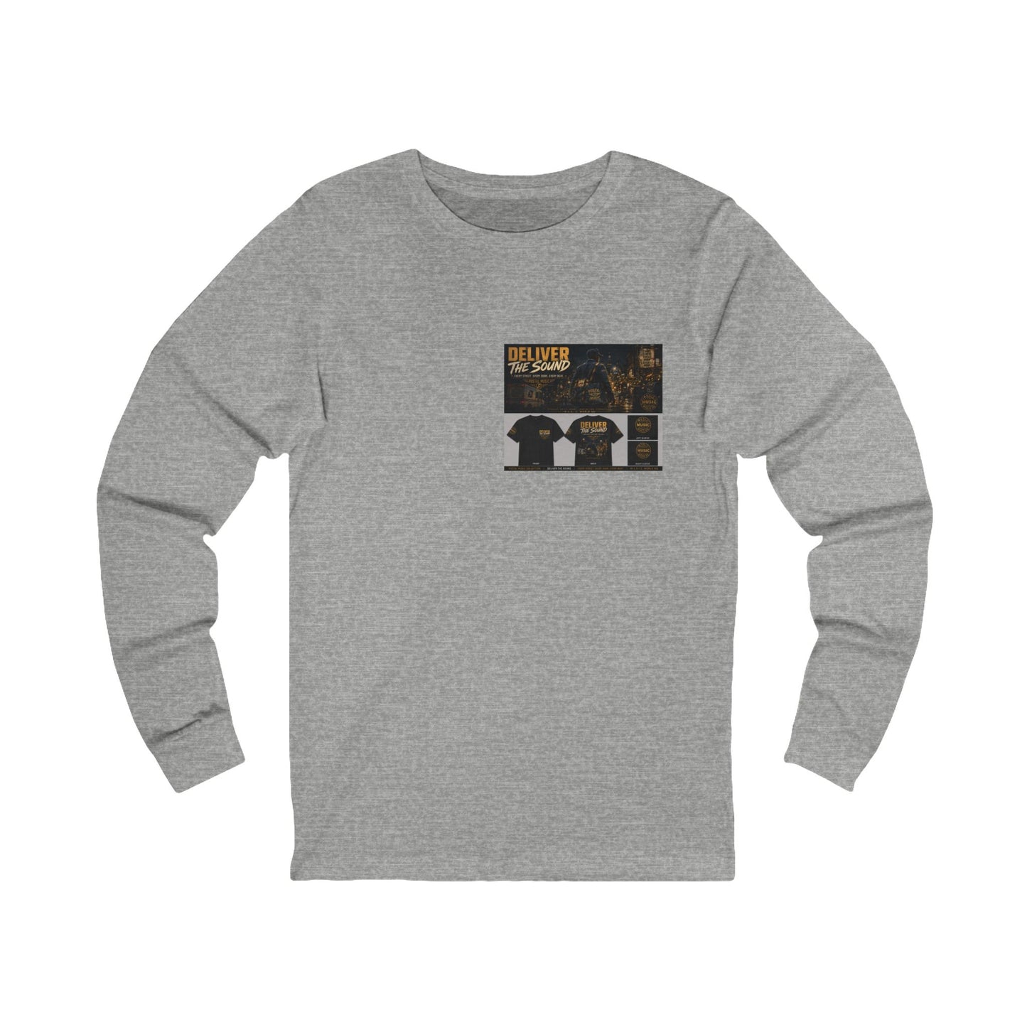 Postal Music — Deliver the Sound — Long-Sleeve T-Shirt