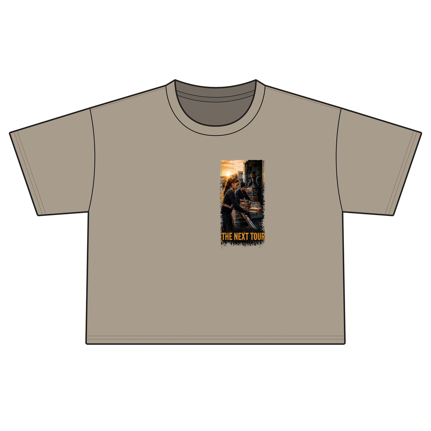 Postal Music — The Next Tour Women's Boxy T-Shirt