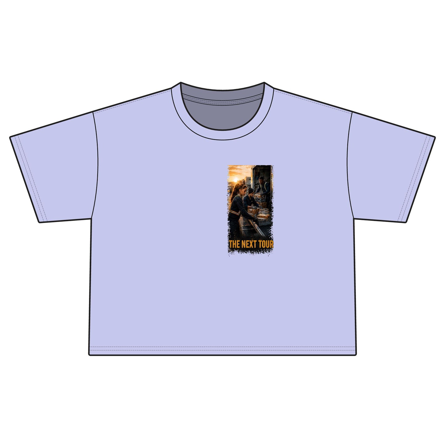 Postal Music — The Next Tour Women's Boxy T-Shirt