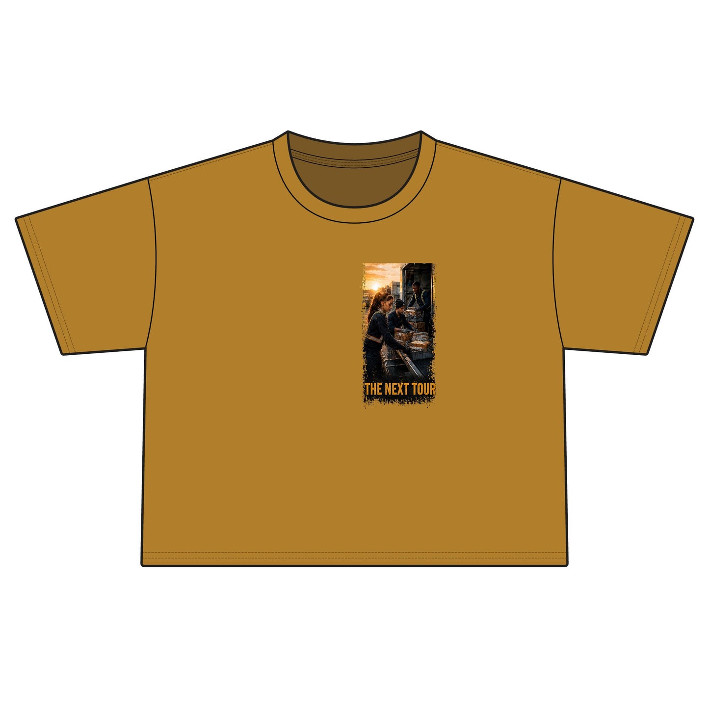 Postal Music — The Next Tour Women's Boxy T-Shirt