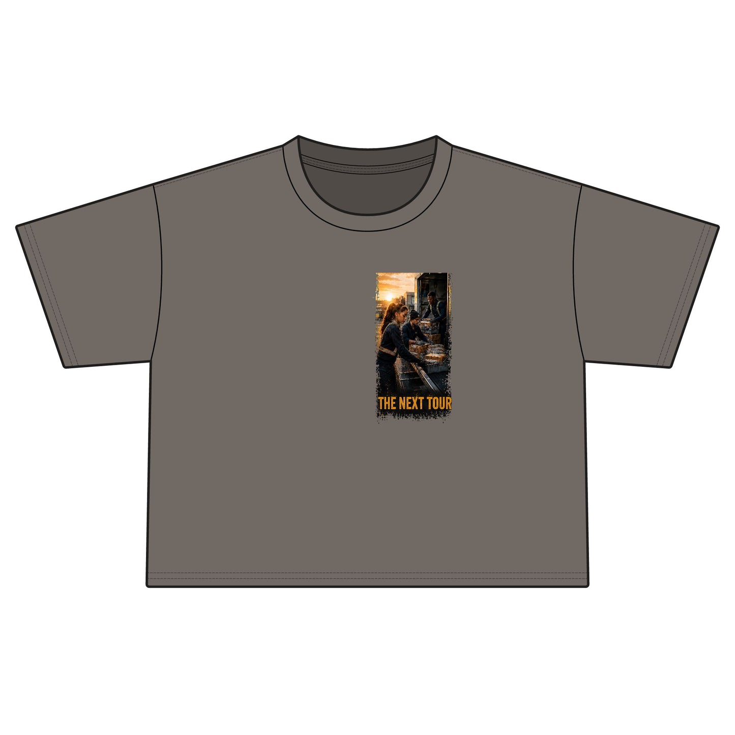 Postal Music — The Next Tour Women's Boxy T-Shirt