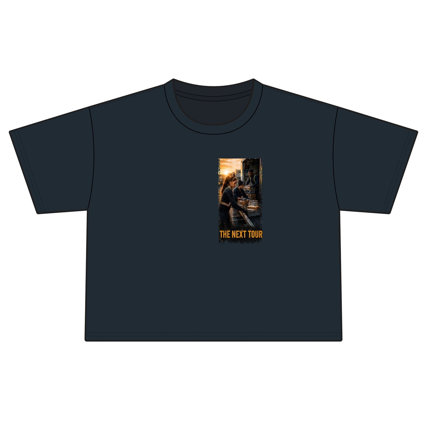 Postal Music — The Next Tour Women's Boxy T-Shirt