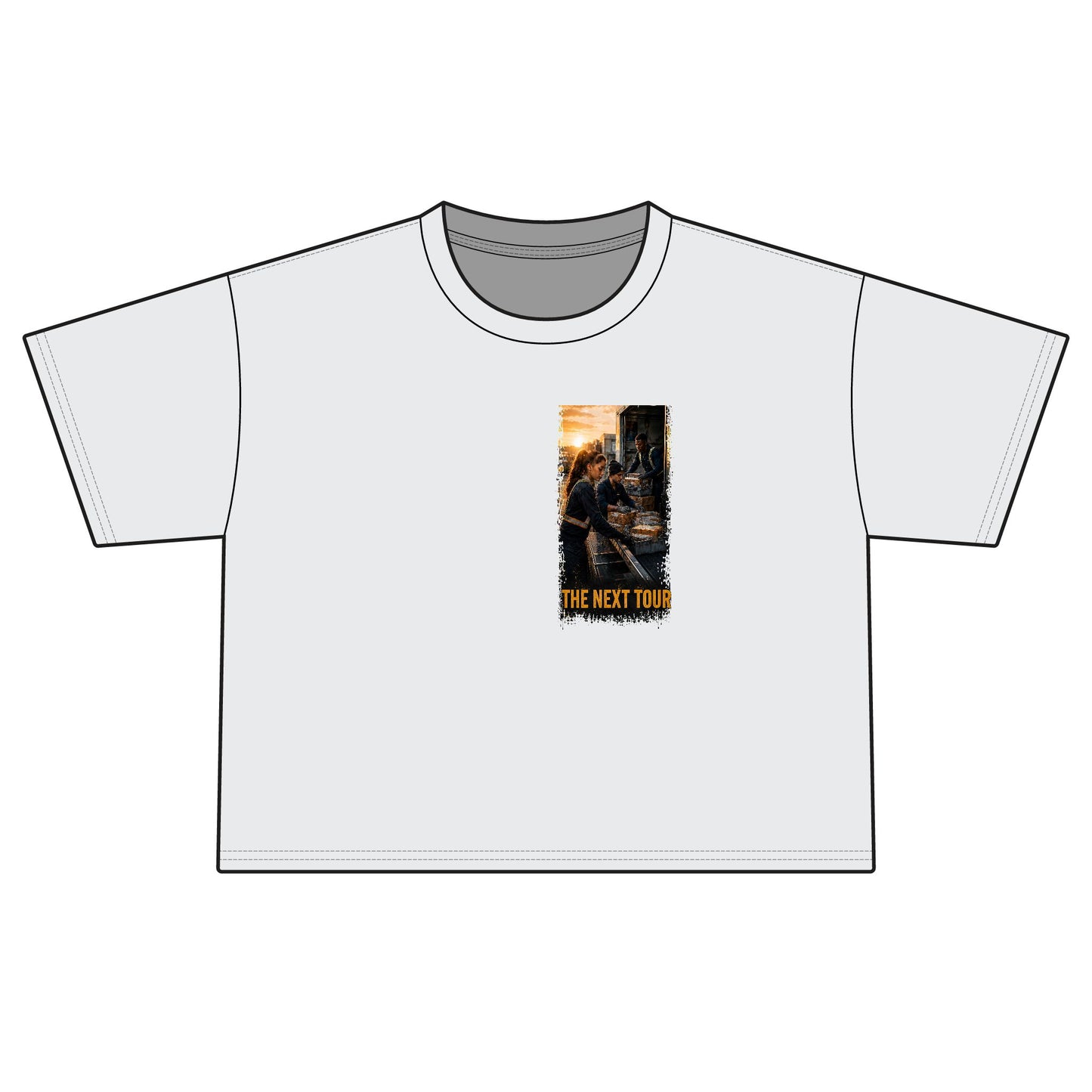 Postal Music — The Next Tour Women's Boxy T-Shirt