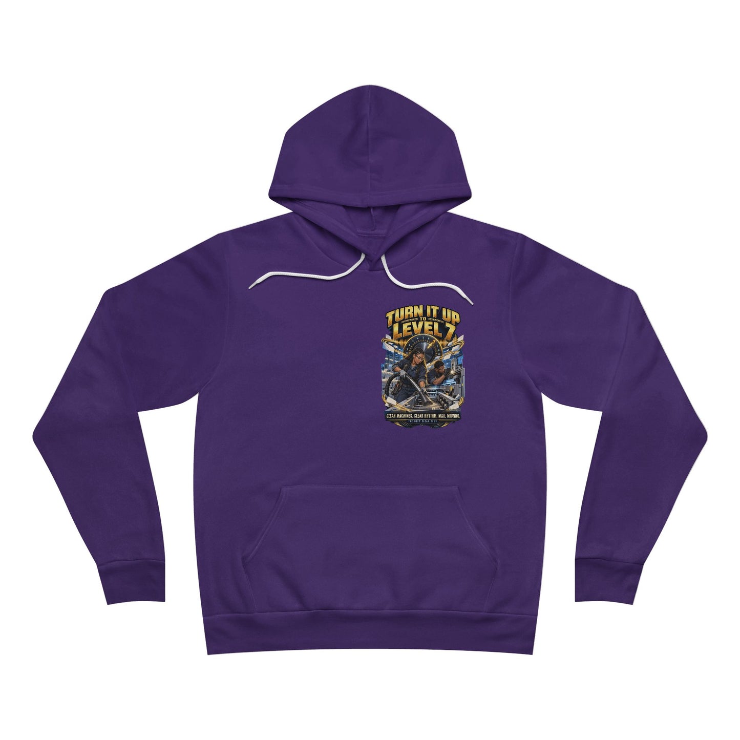 Postal Music - Turn It Up to Level 7 - Two-Piece Jogger Set - Hoodie