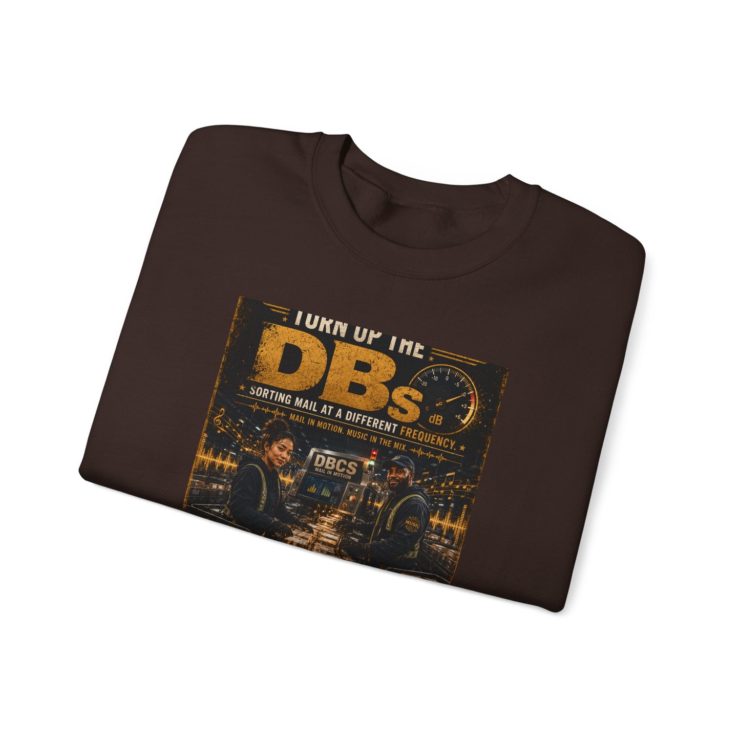Turn Up the DBs — Men's Crewneck Sweatshirt (Jogger Set Top)
