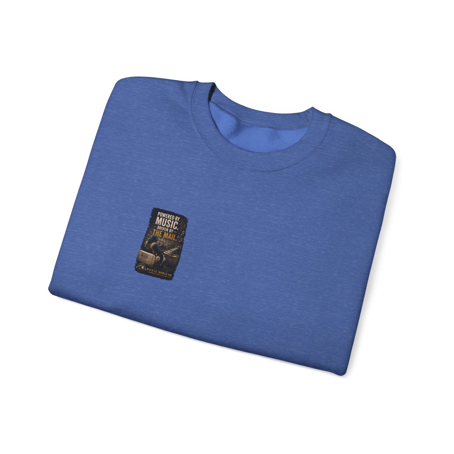 Postal Music - Powered by Music Crewneck Sweatshirt - Colorways B