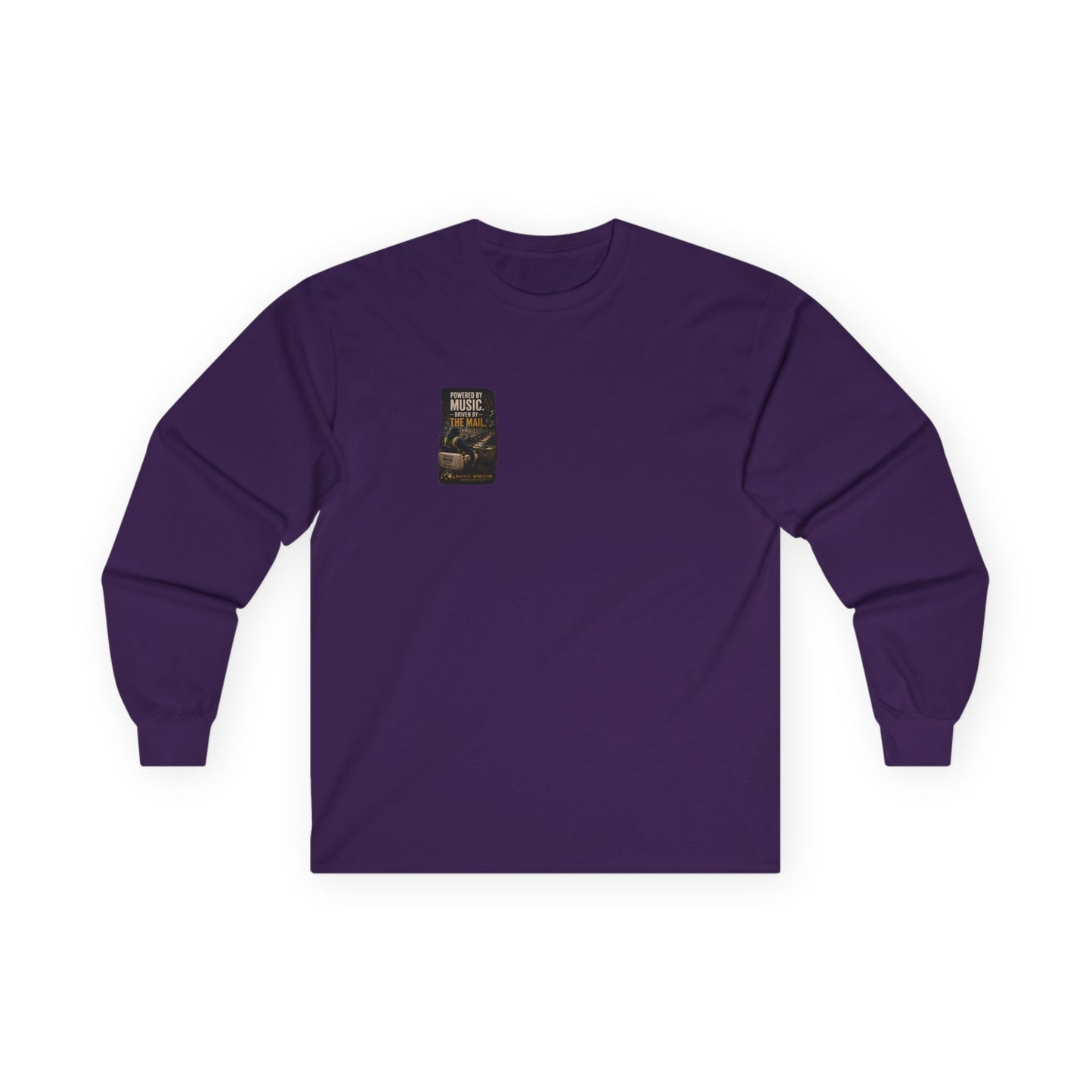 Postal Music - Powered by Music Long Sleeve Tee