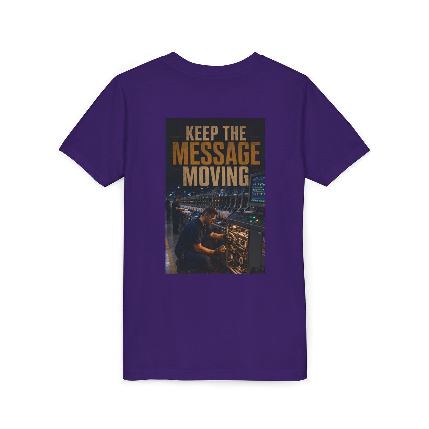Postal Music — Keep the Message Moving — Youth T-Shirt