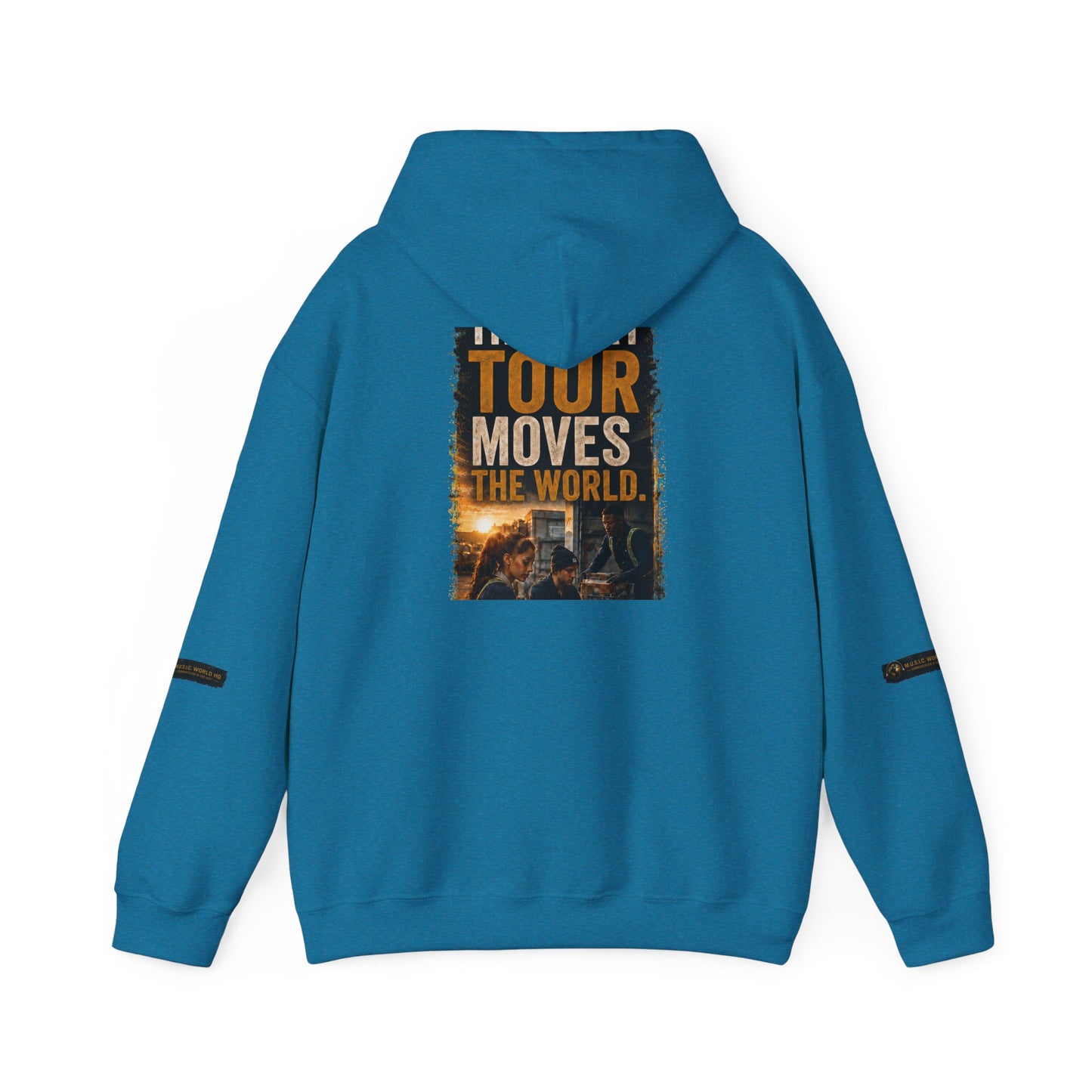 Postal Music - The Next Tour Core Pullover Hoodie - Color Group 1A Alternate Ash Route