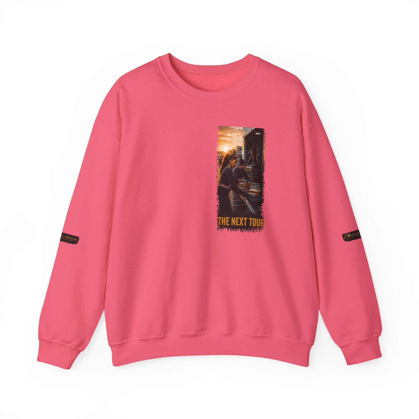 Postal Music — The Next Tour Core Crewneck Sweatshirt — Color Group 3 of 3