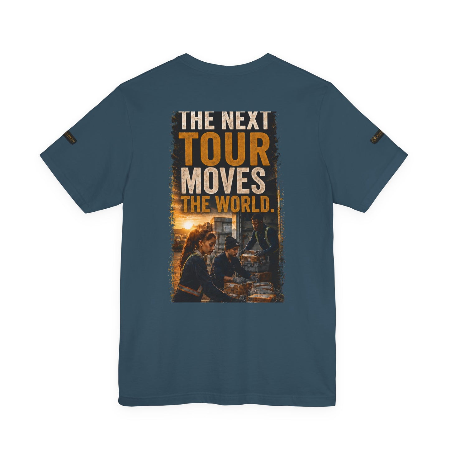 Postal Music — The Next Tour Premium Unisex T-Shirt — Color Group 2 of 11