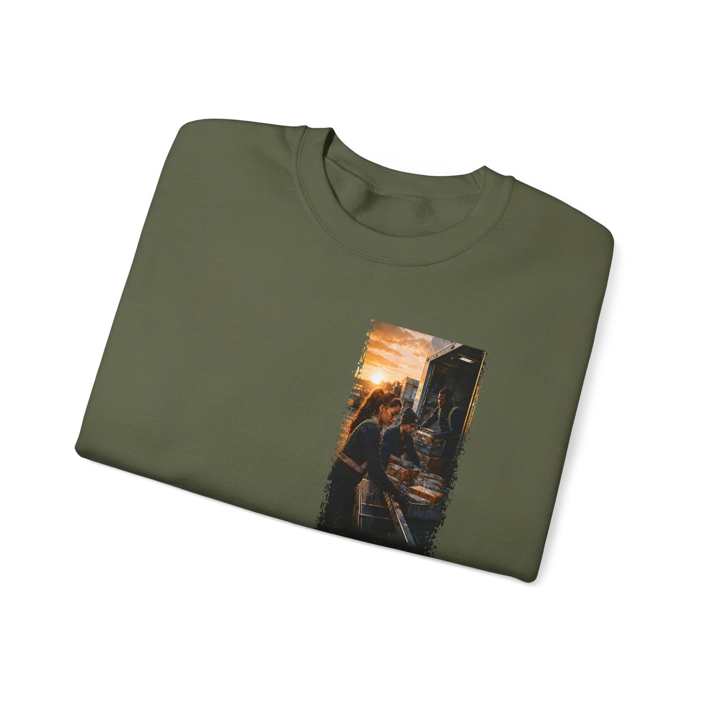 Postal Music — The Next Tour Core Crewneck Sweatshirt — Color Group 2 of 3