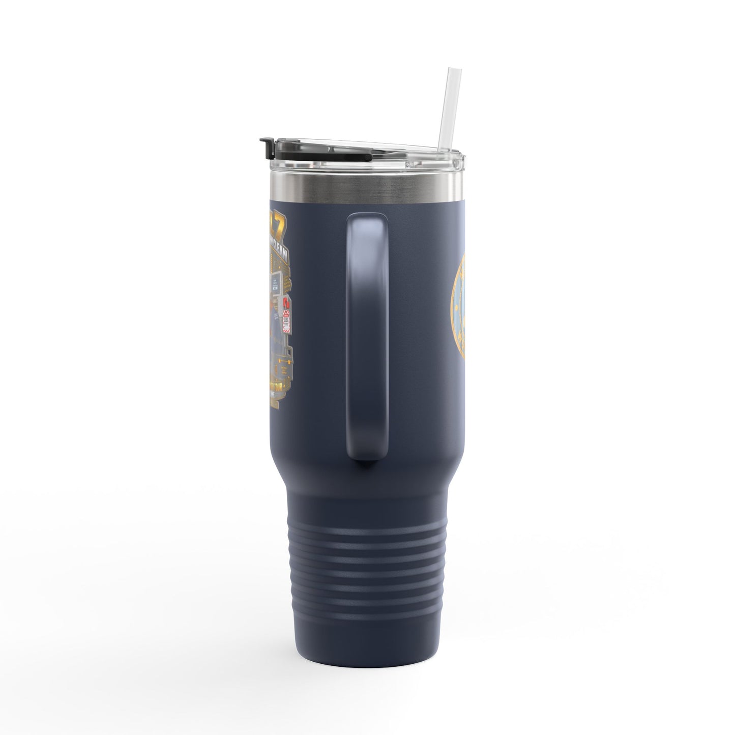 Postal Music - Level 7 Keeps the Rhythm Clean - Insulated Travel Tumbler 40oz