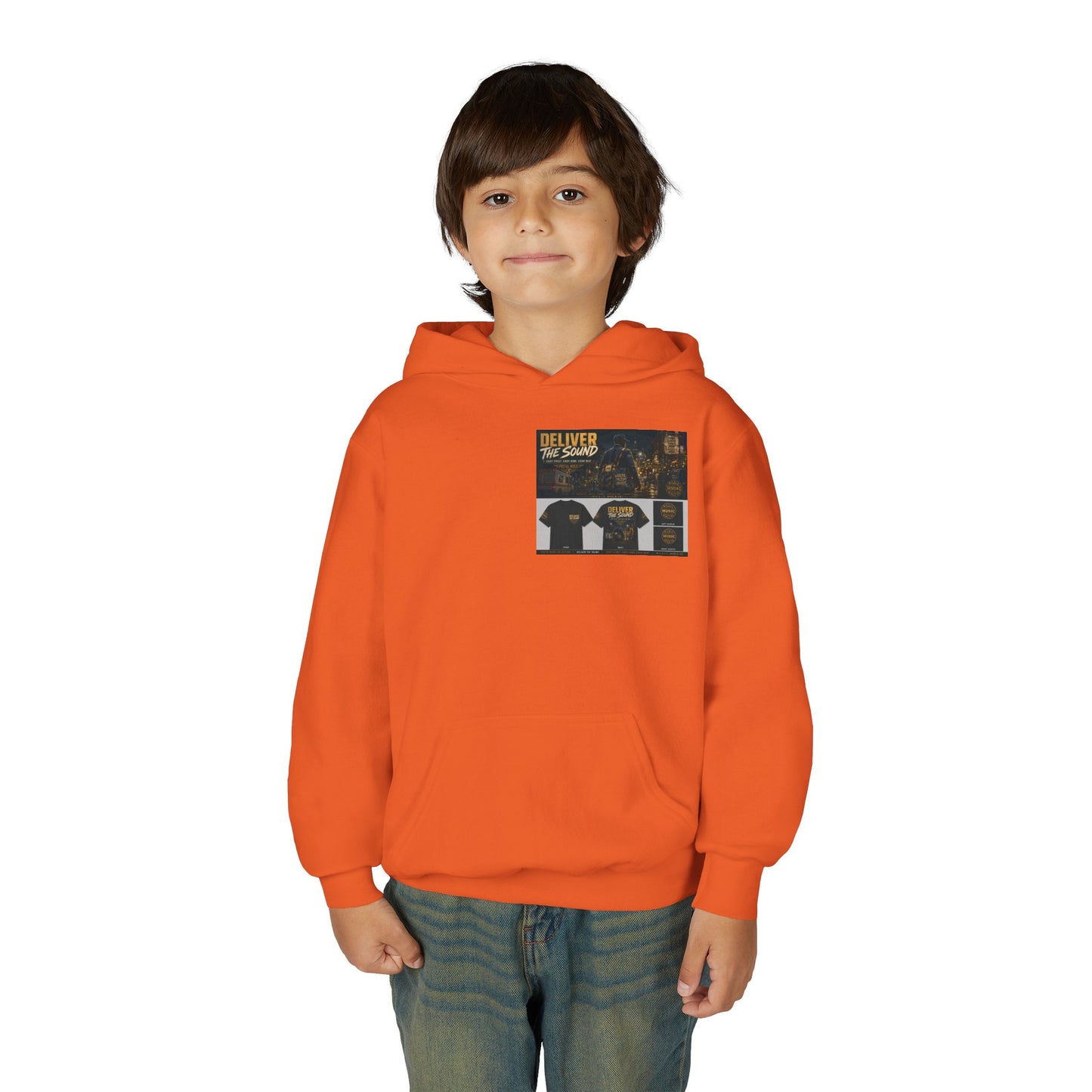 Postal Music — Deliver the Sound — Youth Hoodie