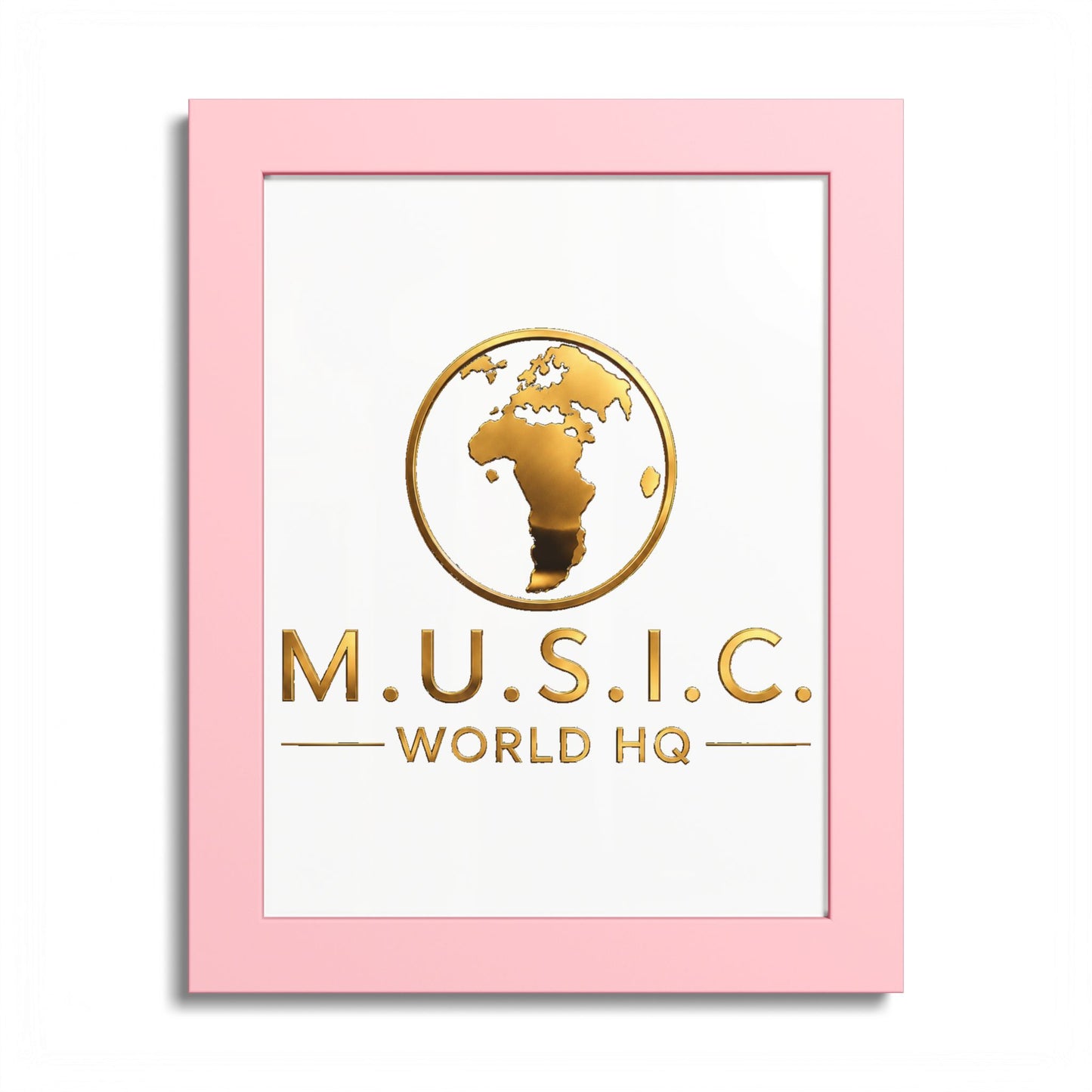 M.U.S.I.C. World HQ Essentials | Framed Art Poster