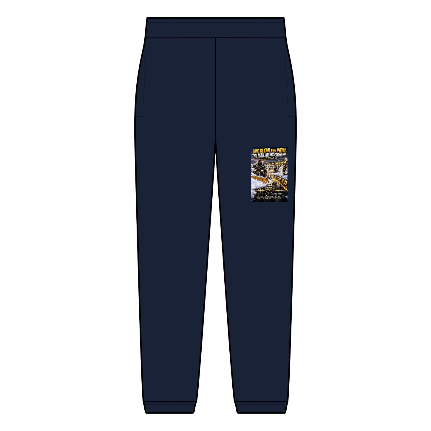 Postal Music - We Clear the Path - Men's Sponge Fleece Sweatpants