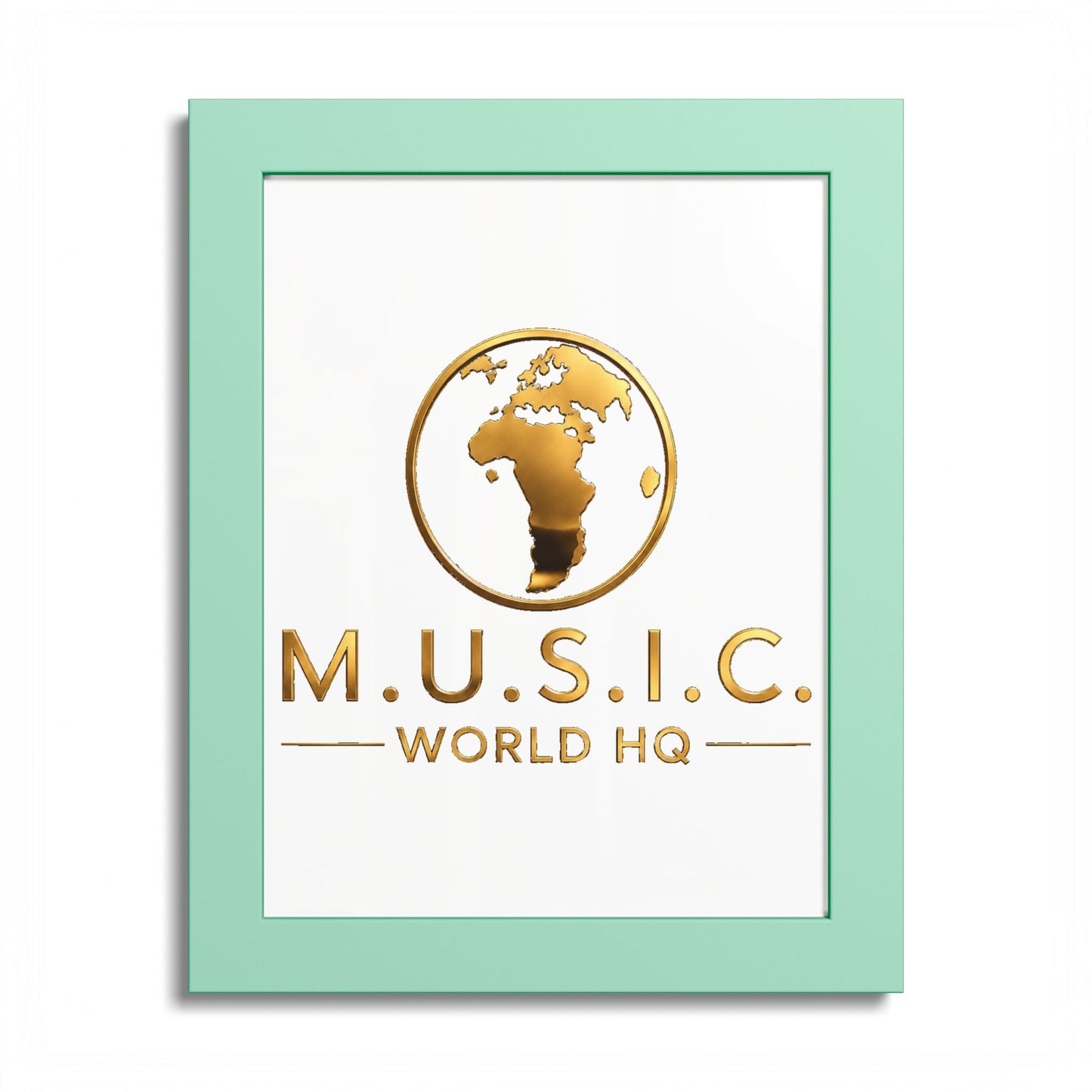 M.U.S.I.C. World HQ Essentials | Framed Art Poster