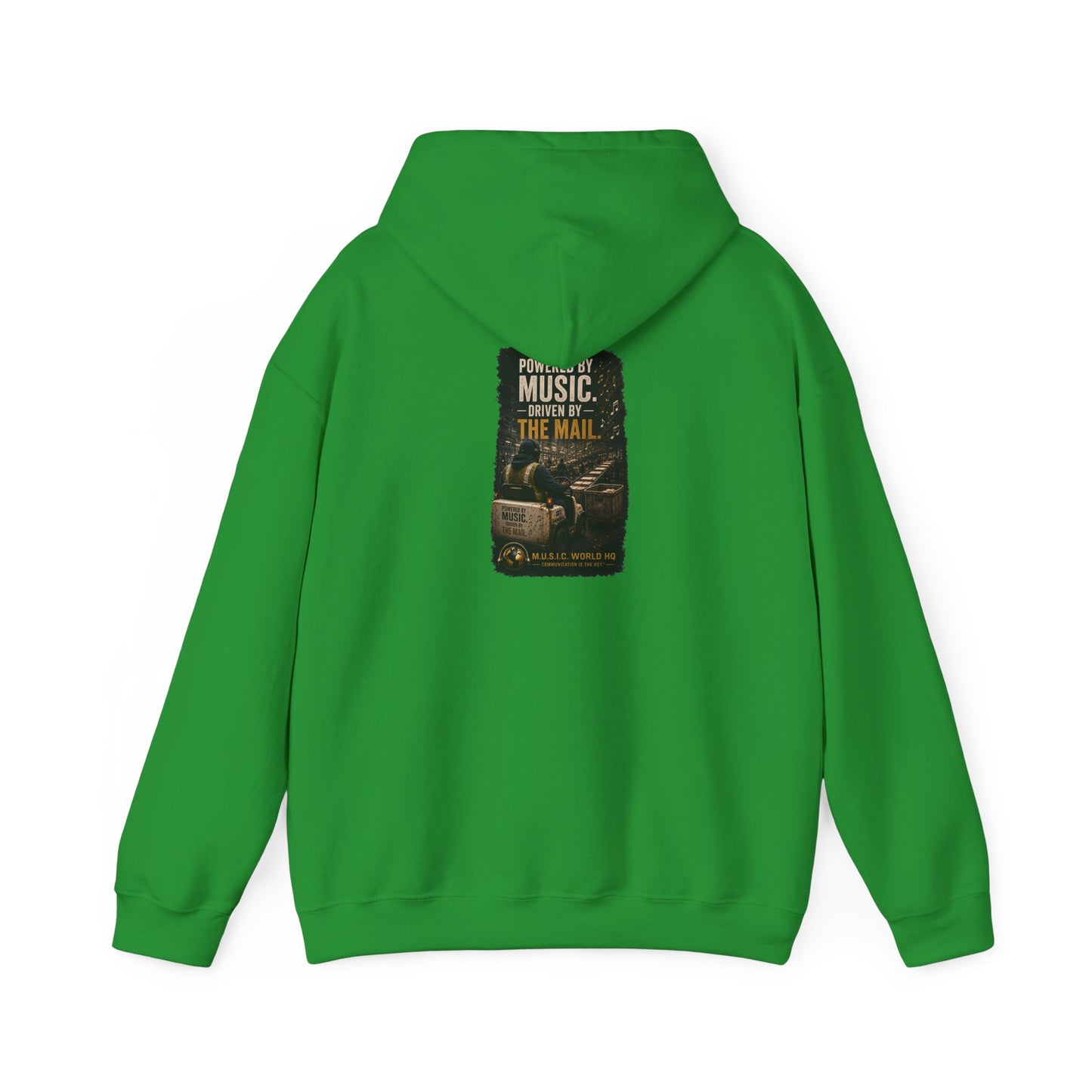 Postal Music - Powered by Music Hoodie - Colorways B