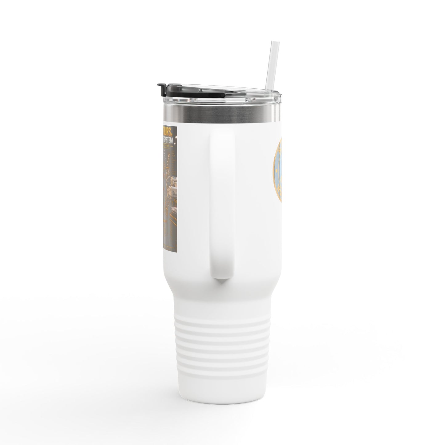 Postal Music - Between Tours, We Retune the System - Insulated Travel Tumbler 40oz