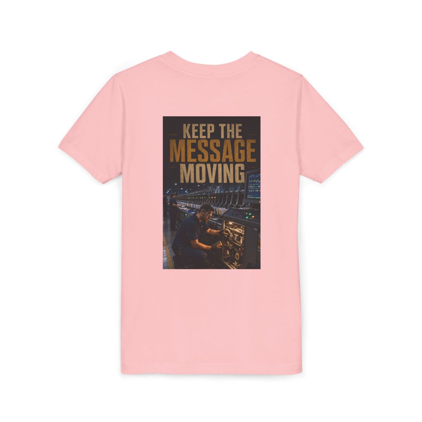 Postal Music — Keep the Message Moving — Youth T-Shirt