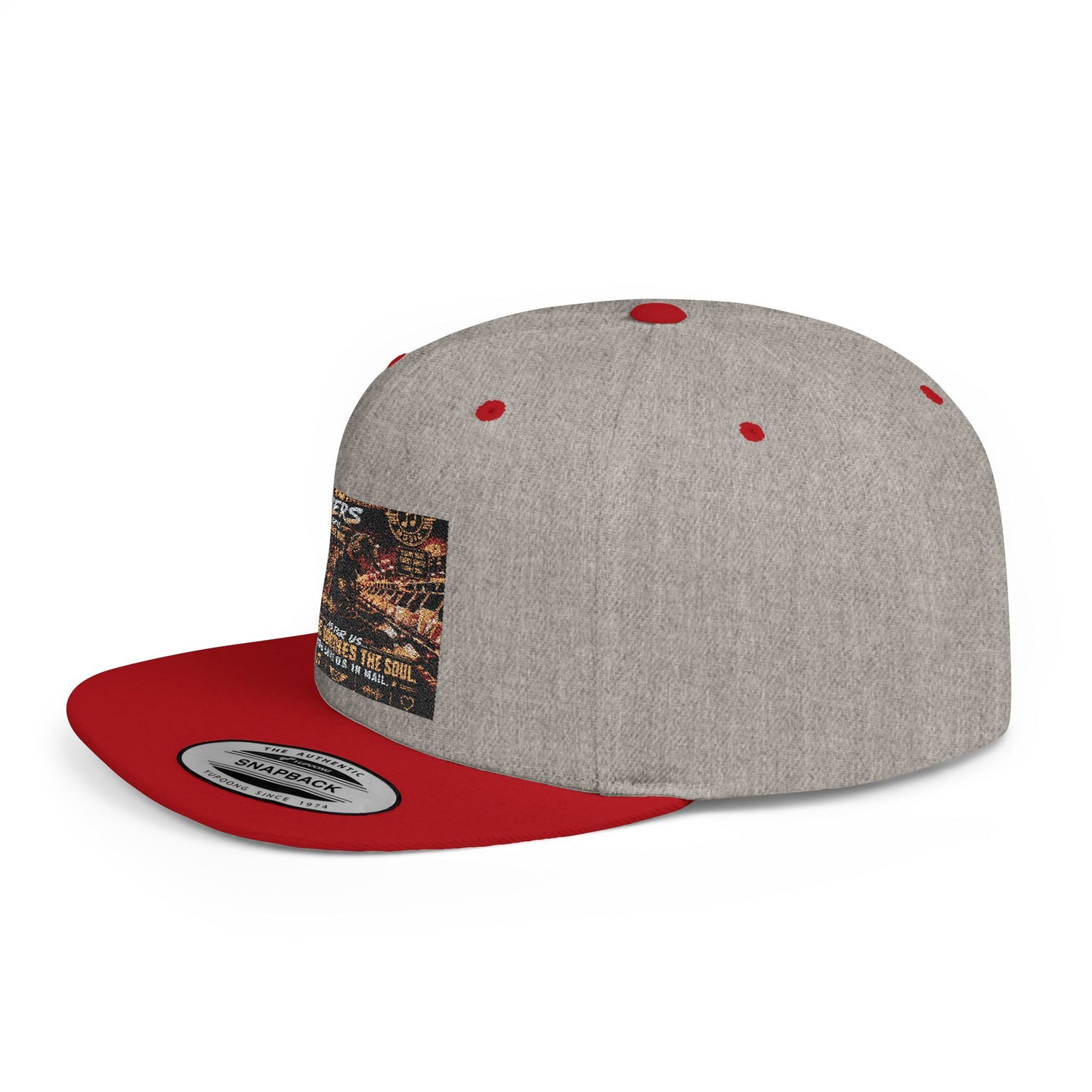 Postal Music — Music Powers the People — Flat-Bill Snapback