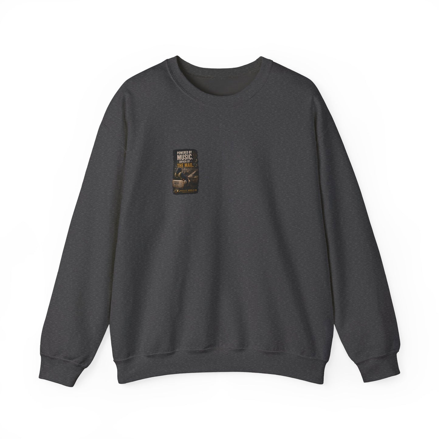 Postal Music - Powered by Music Crewneck Sweatshirt - Colorways A