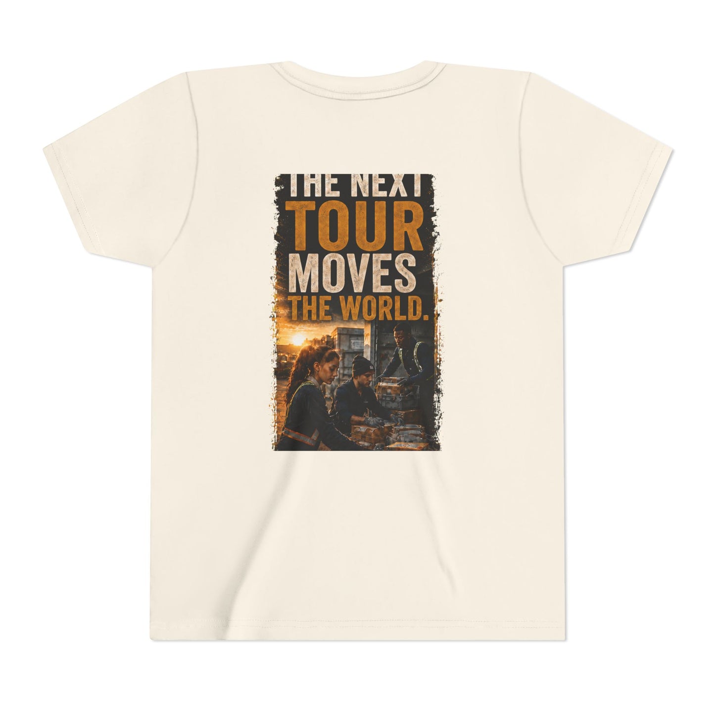 Postal Music — The Next Tour Youth T-Shirt — Color Group 1 of 2