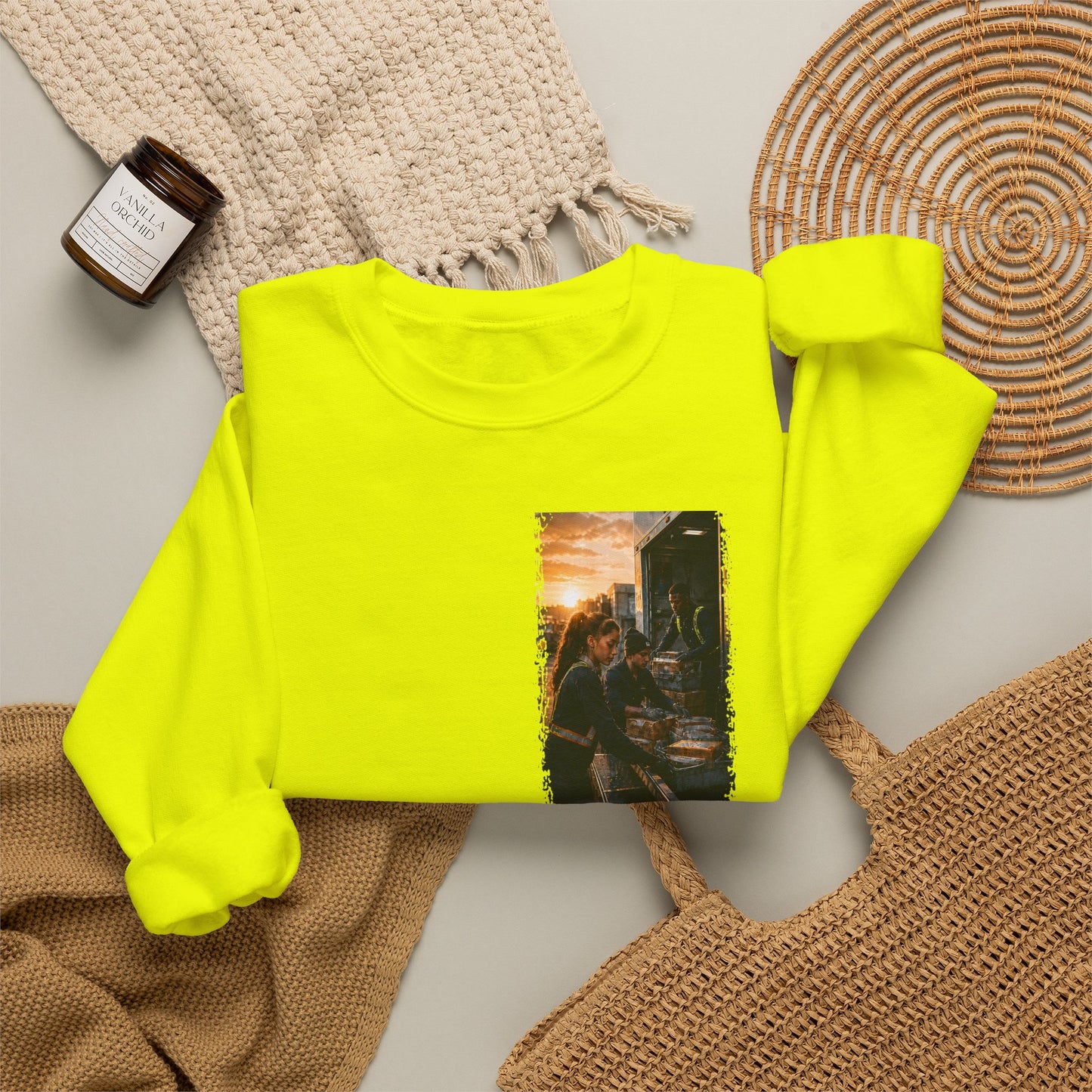 Postal Music — The Next Tour Core Crewneck Sweatshirt — Color Group 3 of 3