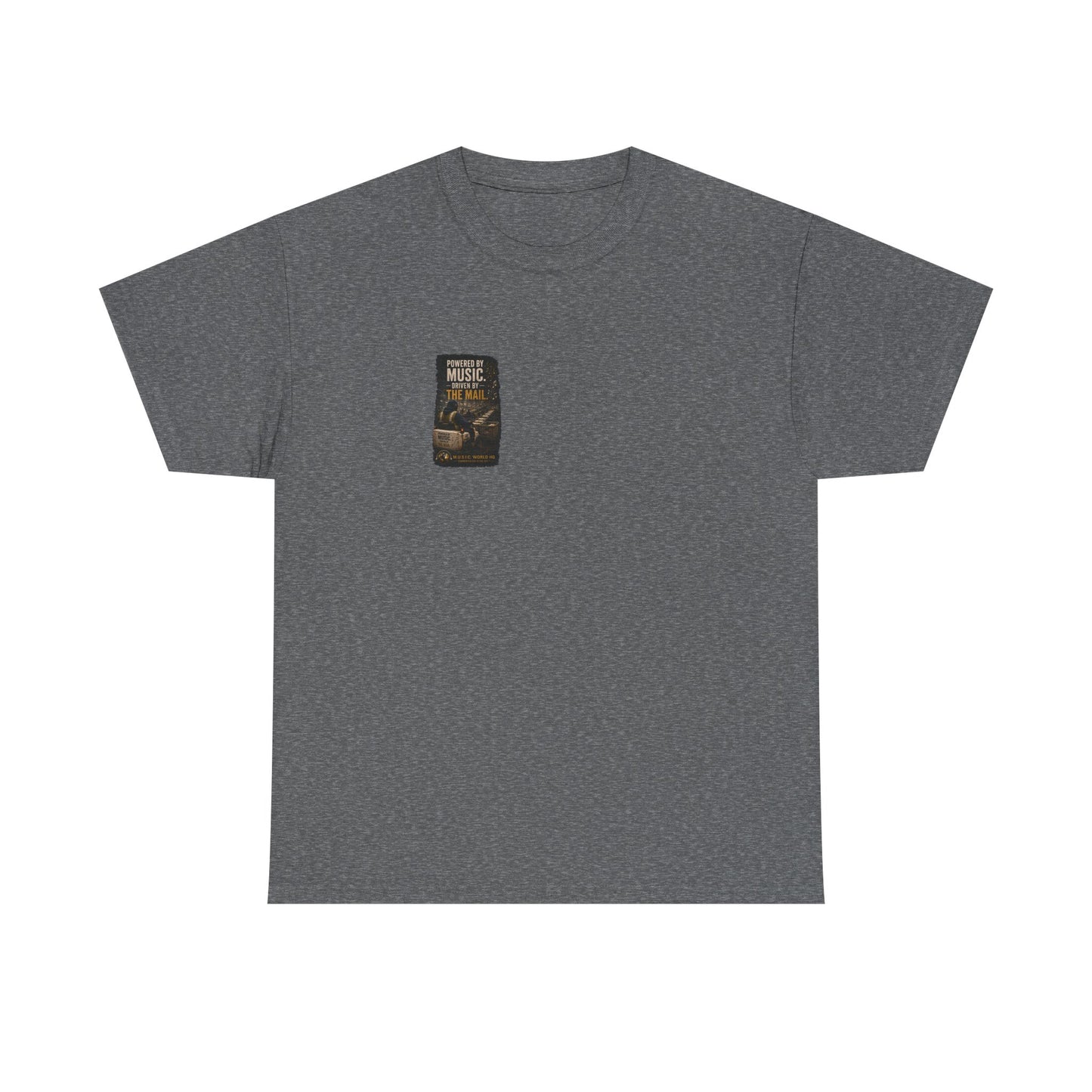 Postal Music - Powered by Music Premium T-Shirt - Colorways B