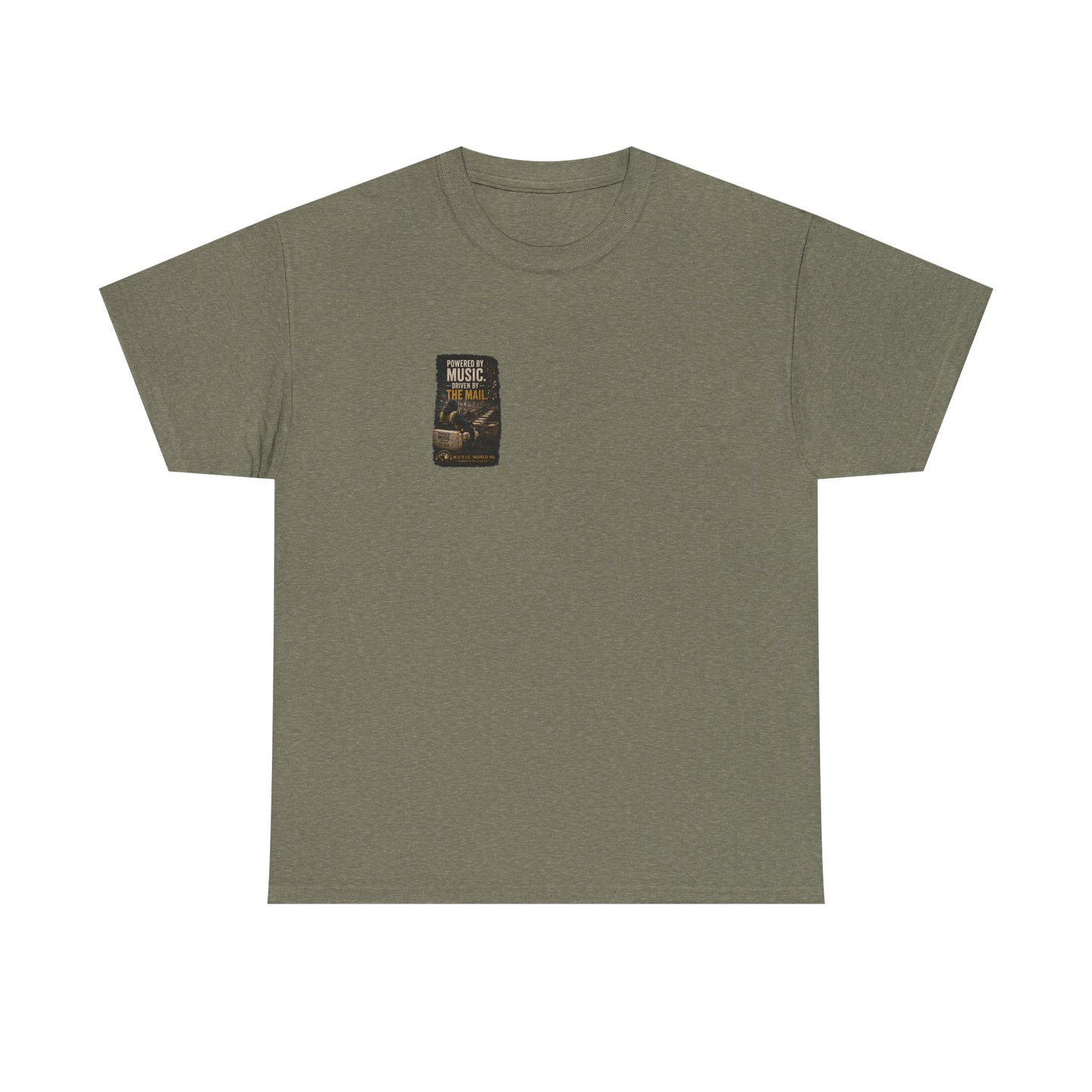 Postal Music - Powered by Music Premium T-Shirt - Colorways C
