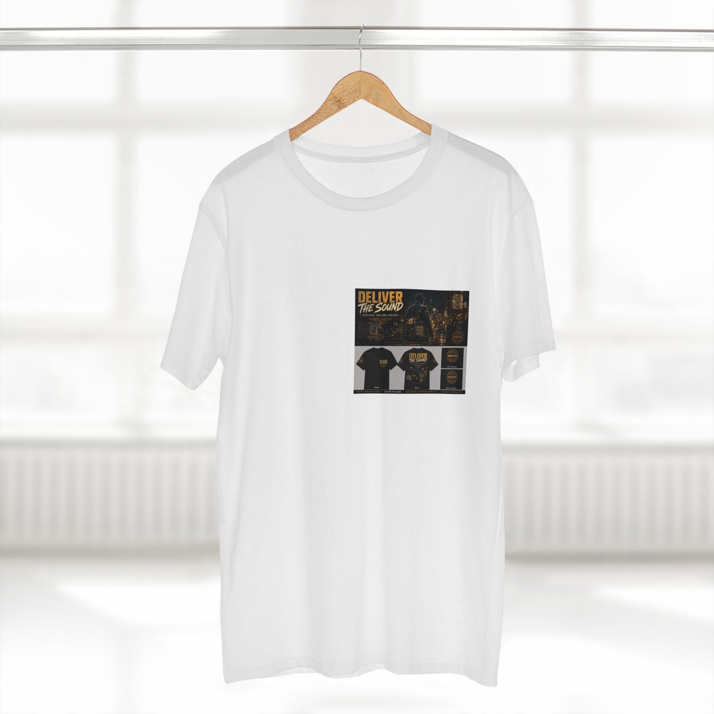Postal Music — Deliver the Sound — Streetwear T-Shirt