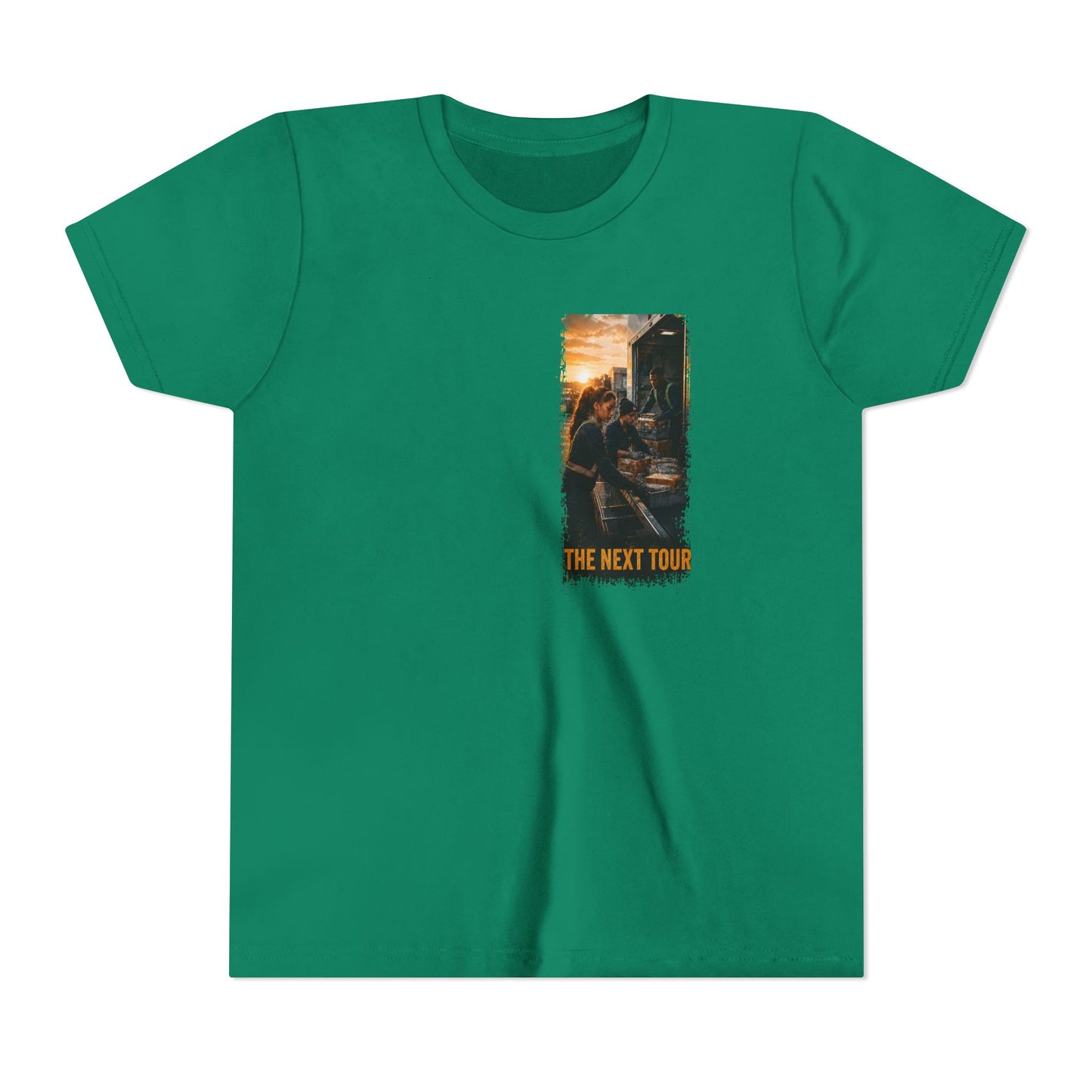 Postal Music — The Next Tour Youth T-Shirt — Color Group 1 of 2
