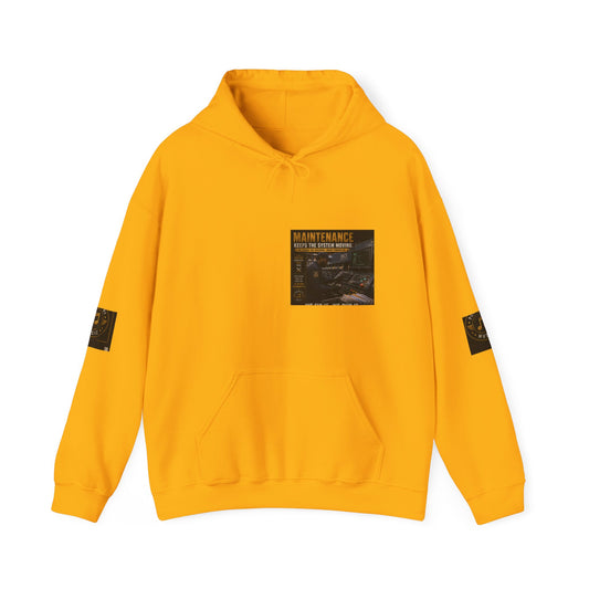 Postal Music — Maintenance Keeps the System Moving — Core Pullover Hoodie