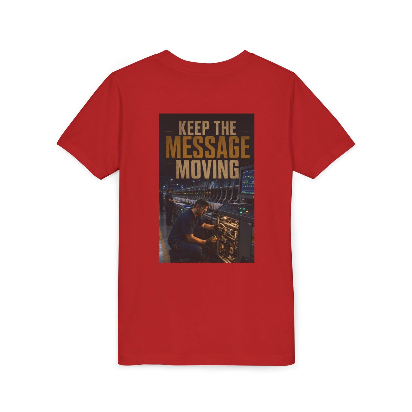 Postal Music — Keep the Message Moving — Youth T-Shirt