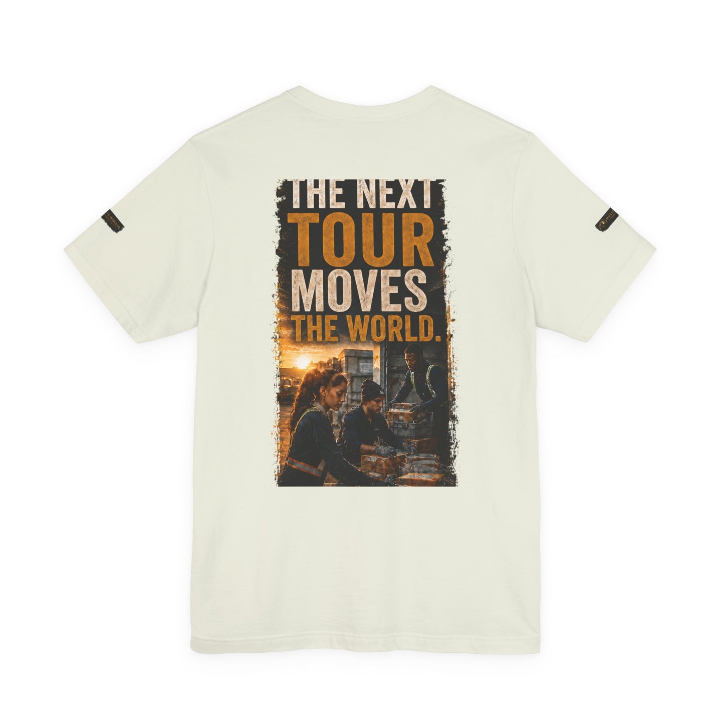 Postal Music — The Next Tour Premium Unisex T-Shirt — Color Group 2 of 11