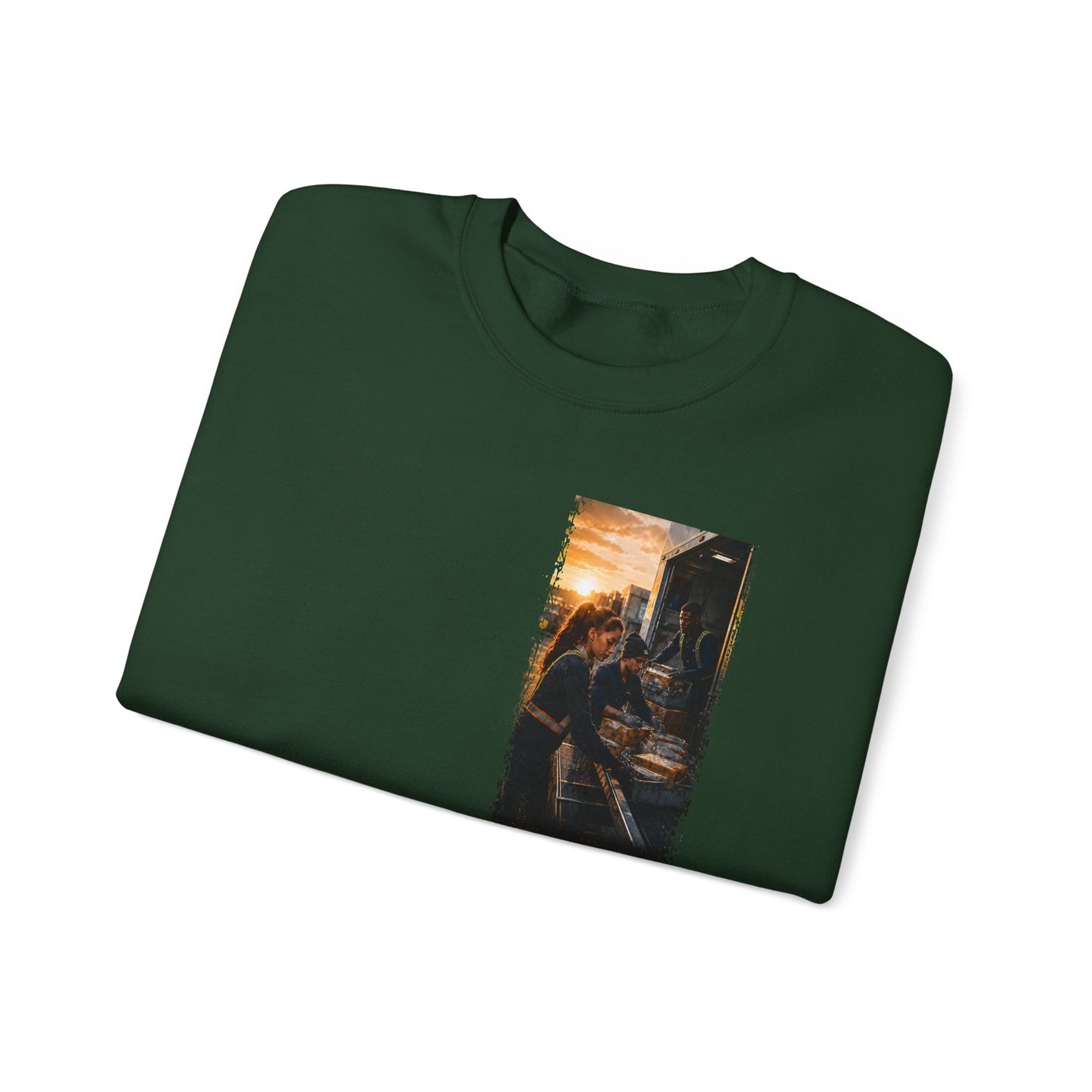 Postal Music — The Next Tour Core Crewneck Sweatshirt — Color Group 1 of 3